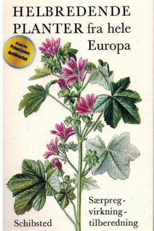 bokforside Helbredende Planter Fra Hele Europa